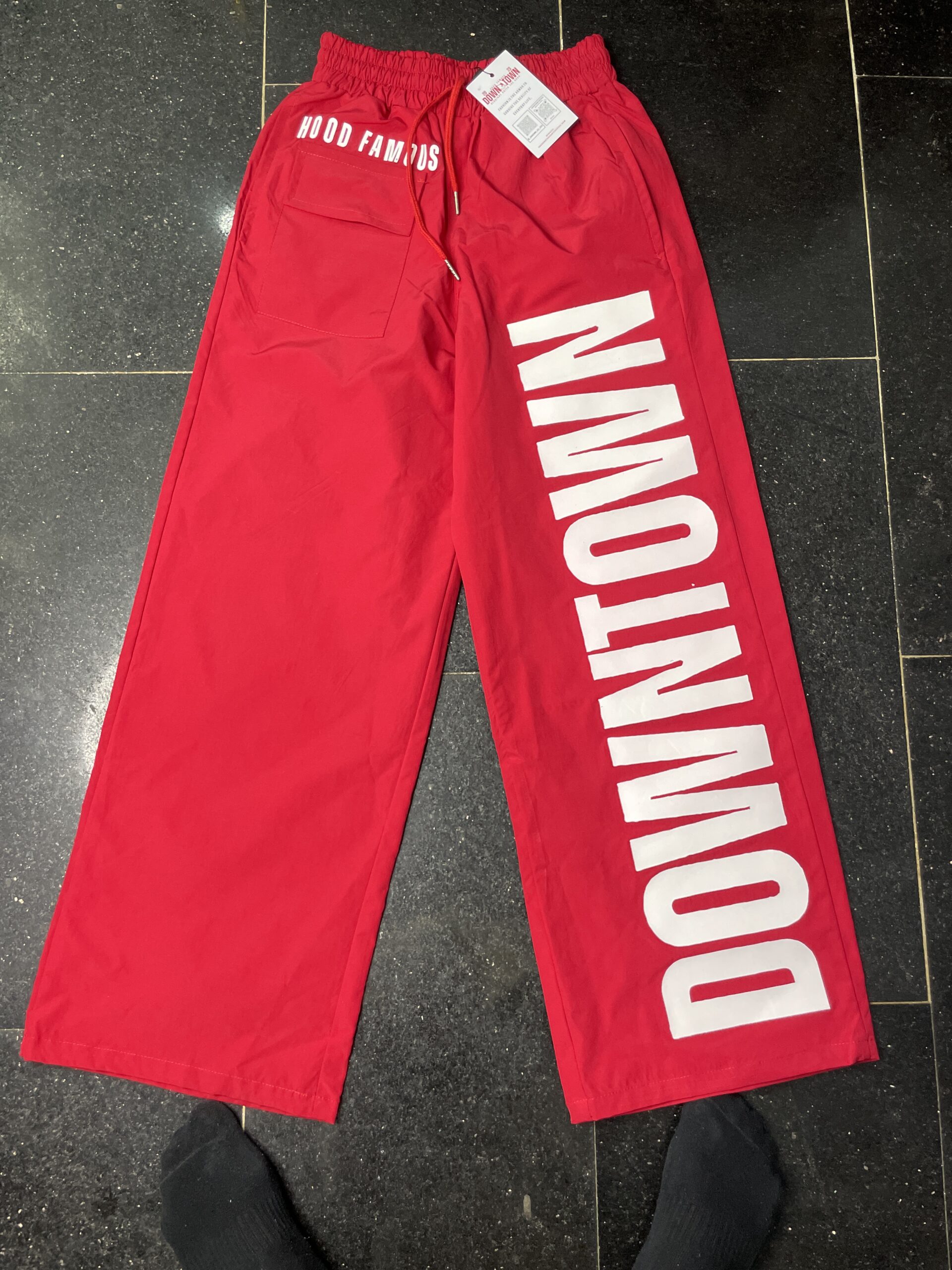 Downtown wide-leg Track pant